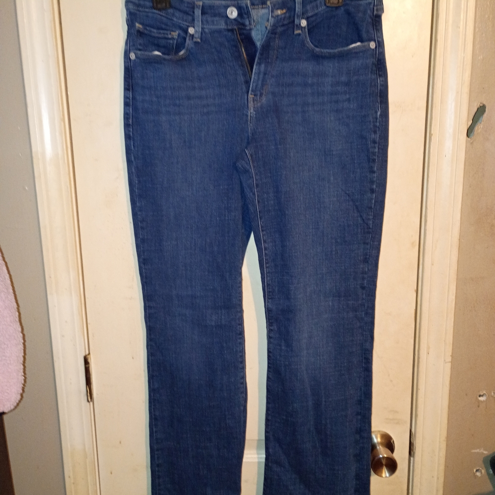 Size 6 Levi's Boot cut Women's Blue Denim Jeans